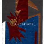 Abstract Composition with Metallic Foils