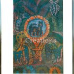 Vibrant Aura with Symbolic Forms