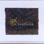 Subtle Chaos: Dark Textured Abstract