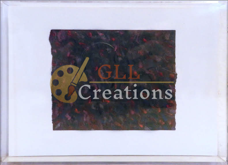 Subtle Chaos: Dark Textured Abstract