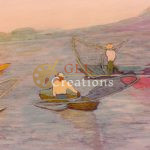 Butterfly Fisherman Triptych3 8532625226 O