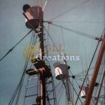 Ship Masts and Rigging Against a Muted Sky