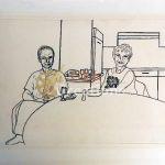Couple at Kitchen Table