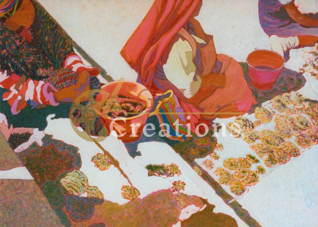 Market I San Miguel De Allende 30x40 8532857658 O