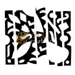 Fragmented Monochromatic Abstraction