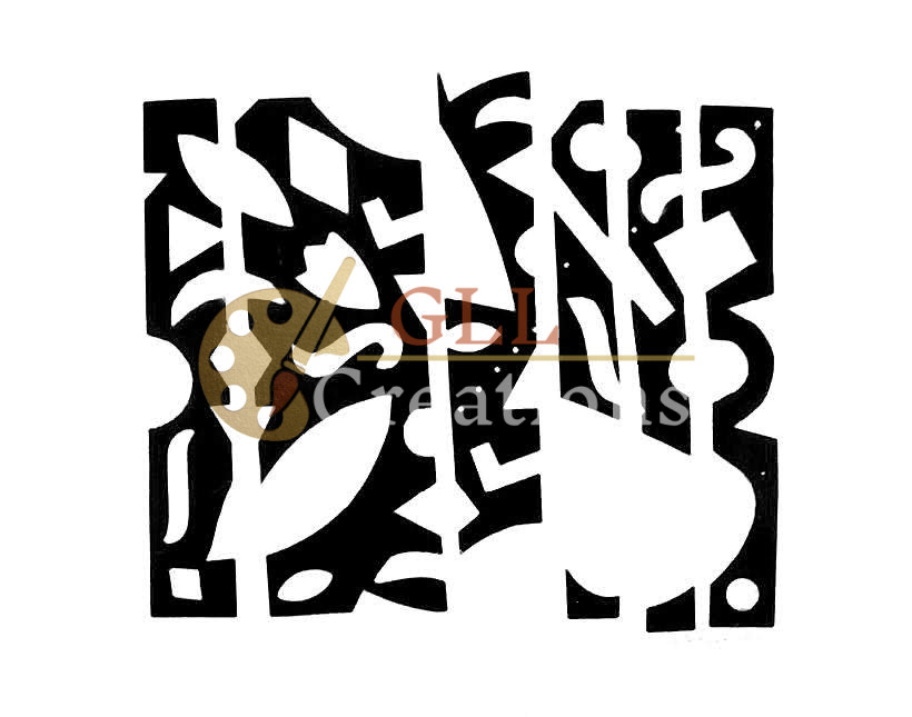 Fragmented Monochromatic Abstraction