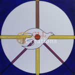 Peace Dove within Cosmic Cross