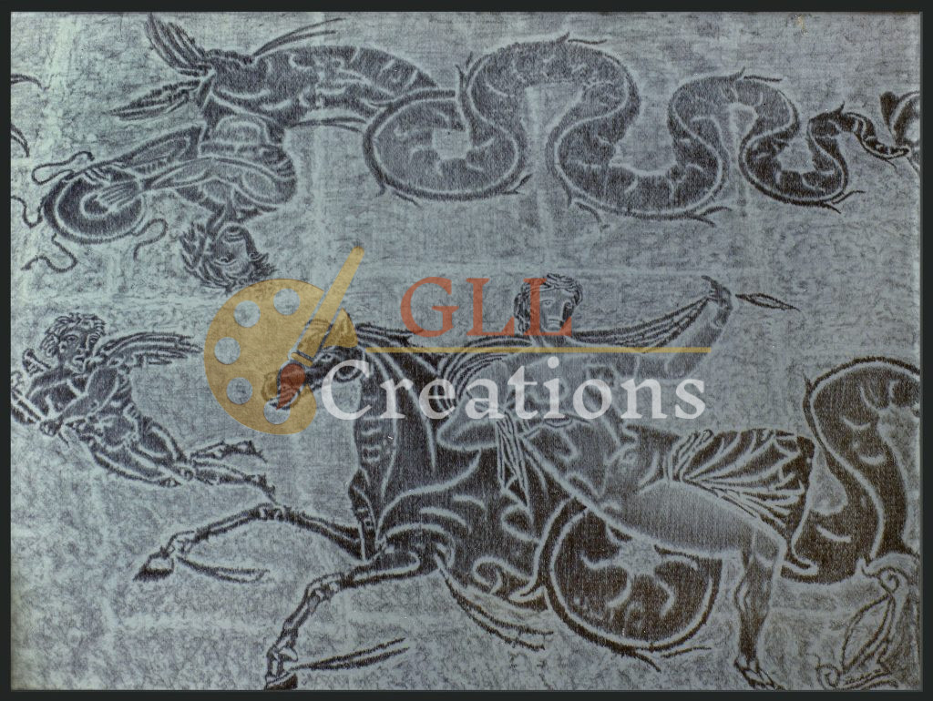 Serpent Mosaic Ostia Italy Gray 22x30 11207255914 O 1 Scaled