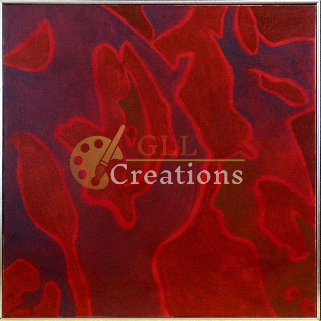 Staccata In Red 1975 Acrylic Lacquer 8536253977 O 1