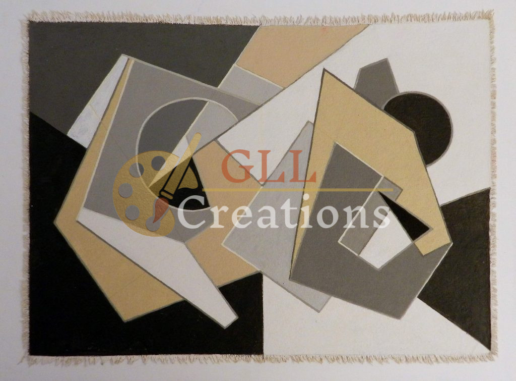 Untitled Fringed Grey Black Tan Abstract On Canvas 7029684315 O Scaled