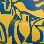 Vessels in Blue and Yellow